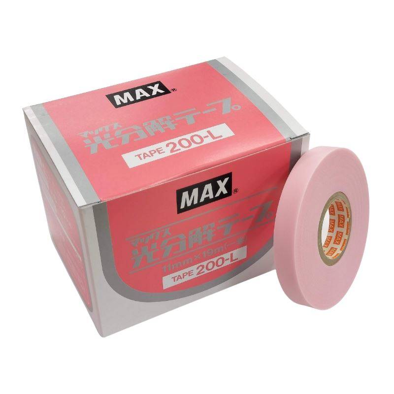 1箱×10巻入 200-L 光分解 テープ マックステープナー 用の 替え テープ MAX マックス 200L サT DZ