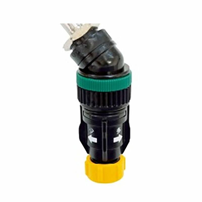 除草噴口 2ウェイノズル 人力用 144043 除草剤専用 ノズル 空気混入型 ヤマホ 工業 防J 代引不可