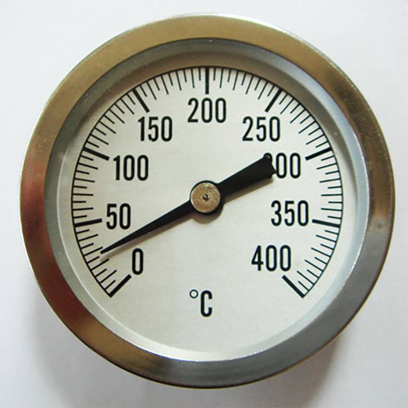 温度計 サーモ530 マグネット付 ホワイト ステンレス 温度管理 薪ストーブ アイシー IC 金TD