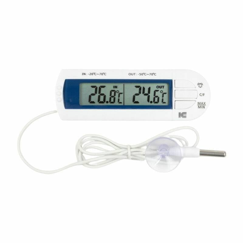 温度計 サーモ1011 デジタル最高最低温度計 10個 センサーコード付 防水 温度管理 アイシー IC 金TD