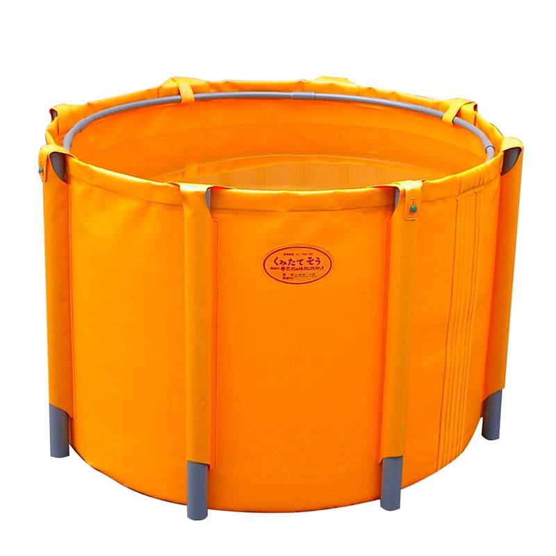 丸型 工業用 くみたてそう C型 1500L 45-03 排水なし 組立式丸型 組立 分解 簡単 軽量 コンパクト 容器 予備槽 貯水槽 防火水槽 ナショナルマリン 代引不可