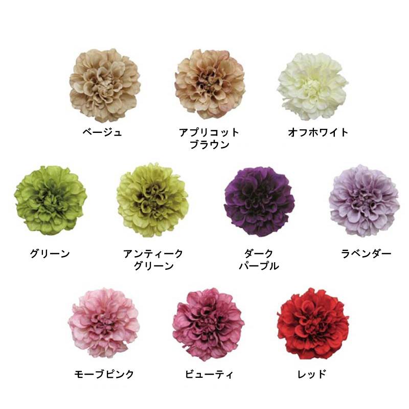 24本 フランシスダリア S-5003 造花 アーティシャルフラワー フェイクフラワー 花材 松K 代引不可