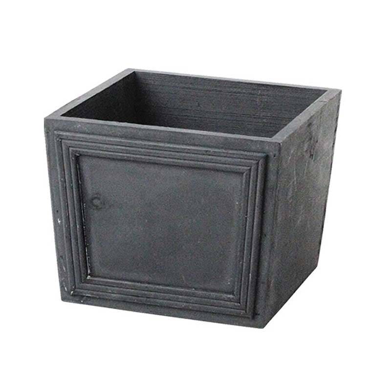 TH-004 木製 フラワーベース 15×13cm ライナー付 かご カゴ 籠 バスケット 花器 花材 松K 代引不可