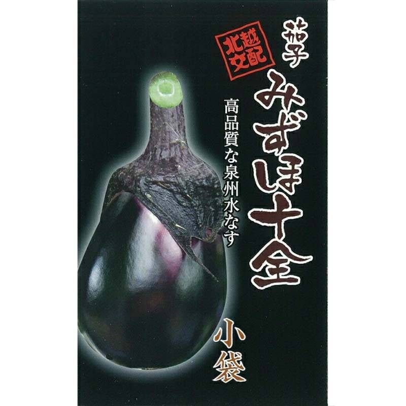 種子 0.5ml ナス みずほ十全 小袋 北越交配 栽培用 野菜タネ 野菜種子 野菜のタネ なす 茄子 北越農事 D