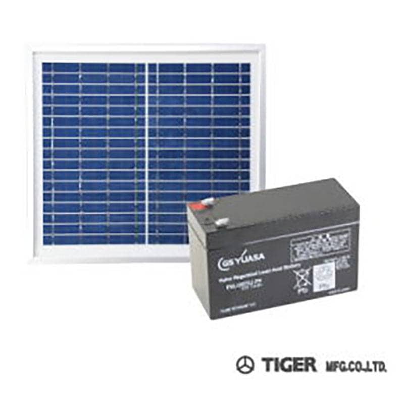 タイガー ソーラーパネル7キット TBS-SP7K 電気柵用 ボーダーショック オプション 獣害防止 ハオ 北海道配送不可 代引不可