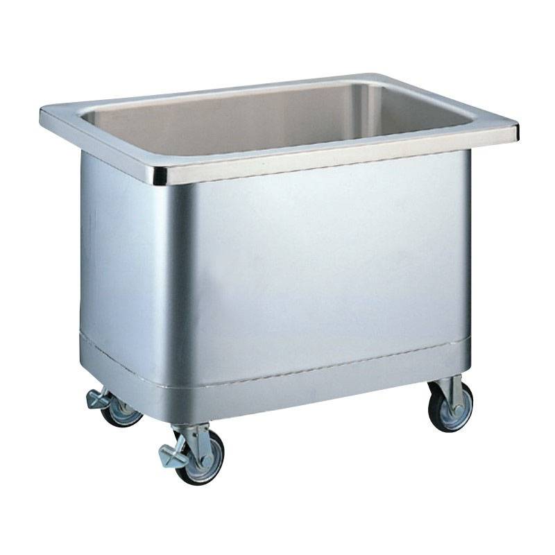 移動式 ステンレスタンク ダストカート 小型 TO-501N-S 容量約240L スギコ 耐久性 耐食性 ステンレス製 運搬 スギコ産業 代引不可