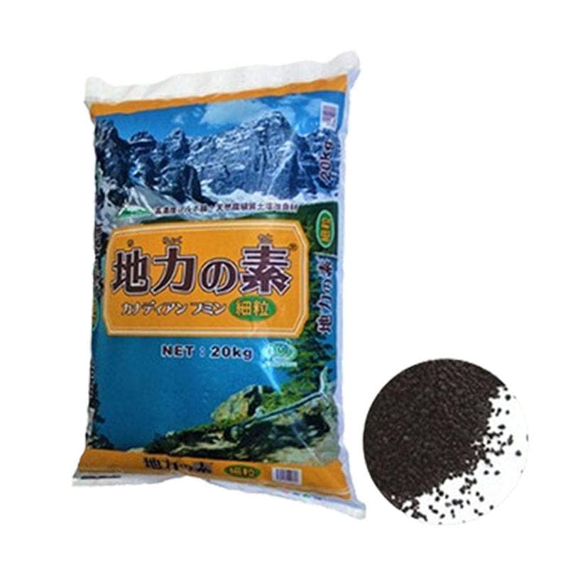 土壌改良材 地力の素 カナディアンフミン 細粒 20kg 天然腐植 土づくり ピィアイシィバイオ サT 代引不可