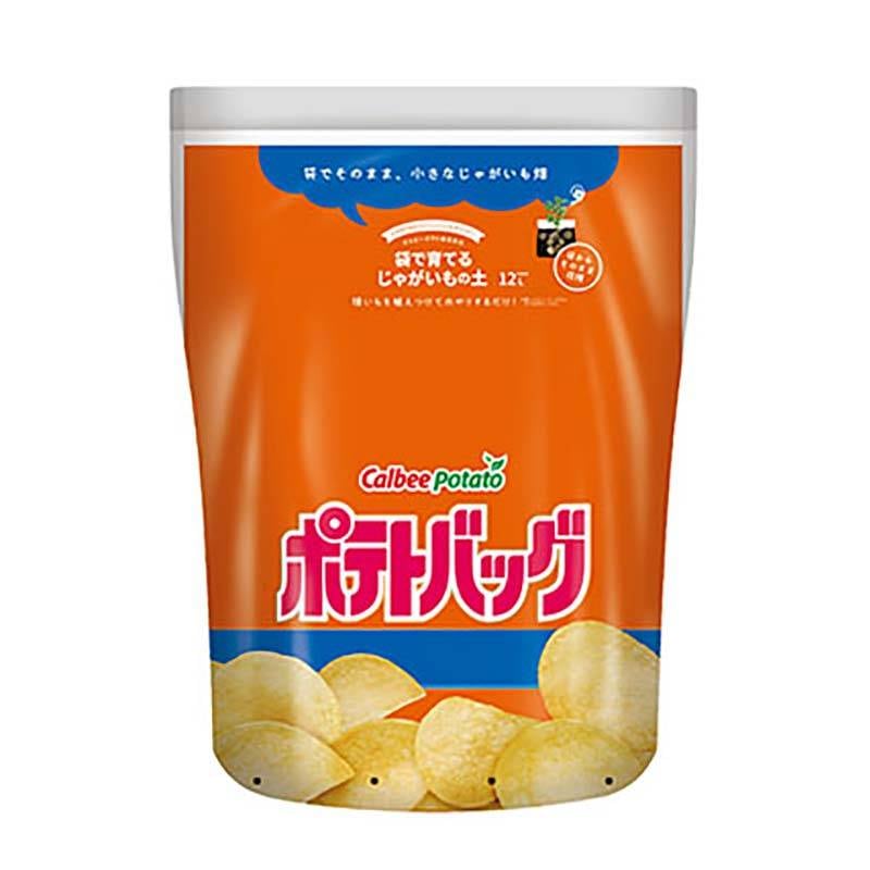 カルビー ポテトバッグ 12リットル じゃがいもの土 プロトリーフ ジャガイモ栽培用バケツ 米S 代引不可