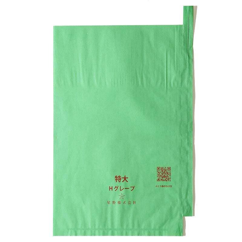 2000枚 果実袋 シャイン特大 段有 Hグレープ 240×360mm 553663 4570123992781 シャインマスカット専用 ブドウ ぶどう用掛袋 星野 代引不可
