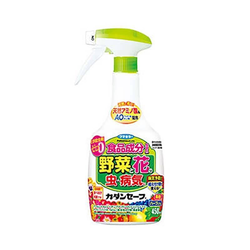 フマキラー カダンセーフ 450ml 20本 園芸用 殺虫剤 殺菌剤 食品成分由来 カ園 個人宅配送不可 代引不可