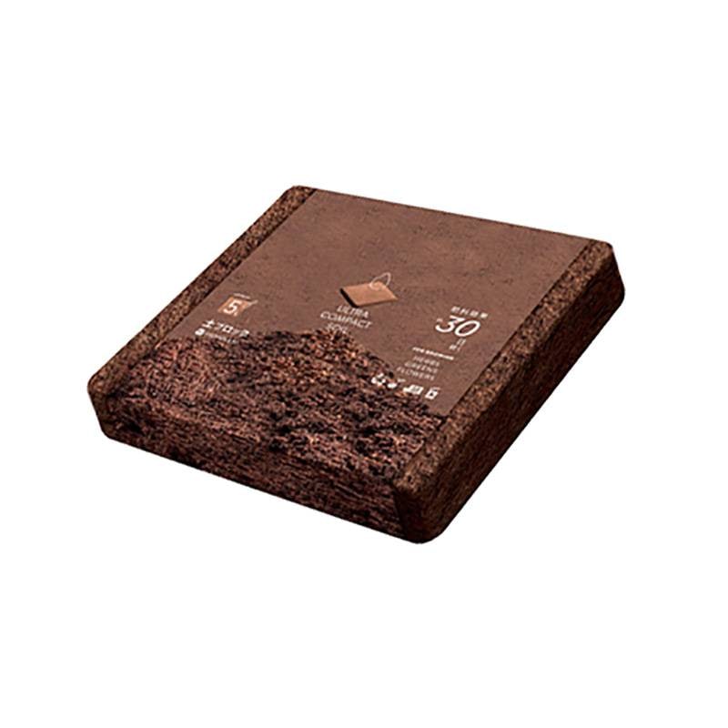 土ブロック 5リットル 肥料入り 培養土 プロトリーフ 家庭菜園 ハーブ 野菜 花 栽培 土 おすすめ カ園 DZ