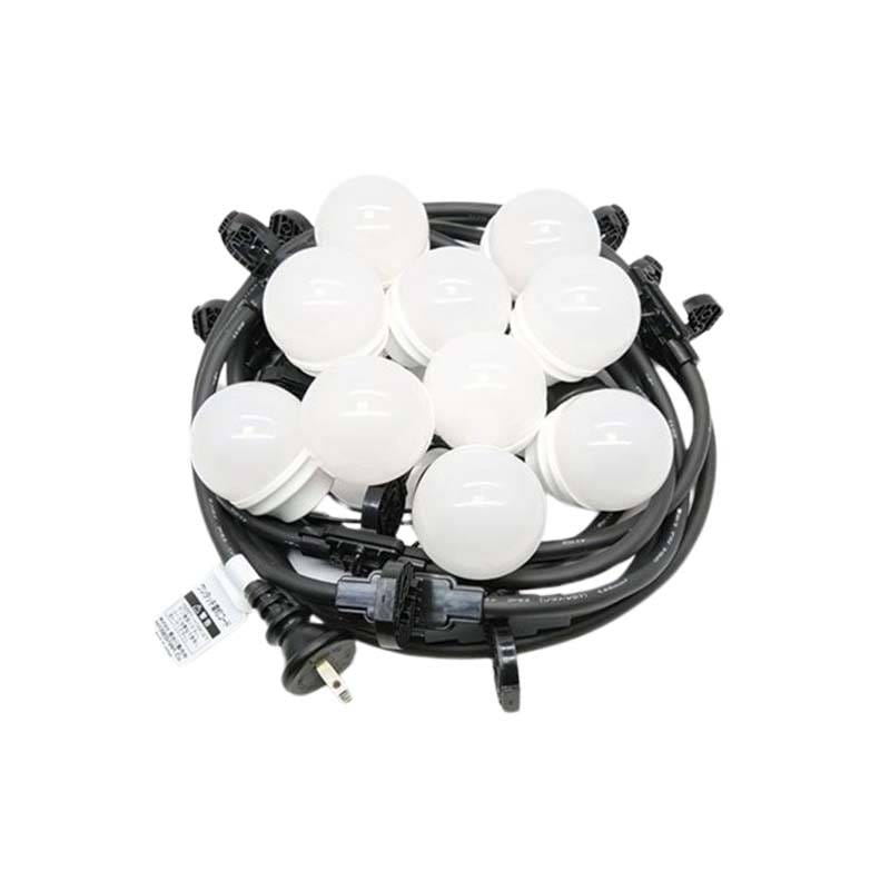 農業用 ハウス内電球コード LEDタイプ CCL5M-L10-P0.5 LED電球10灯 間隔0.5m 全長5m 提灯コード 防水 農業 長谷川製作所 代引不可