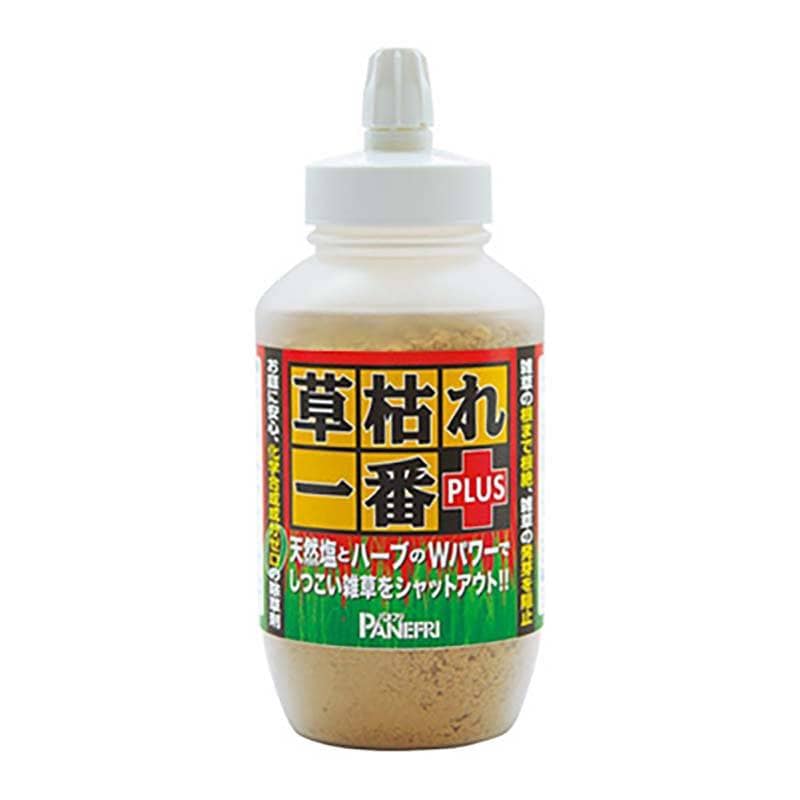 15本 草枯れ一番 プラス 800g 除草剤 粒剤 除草 雑草対策 防草 非農耕地用 安全 庭 ガレージ 日本製 パネフリ タS 代引不可