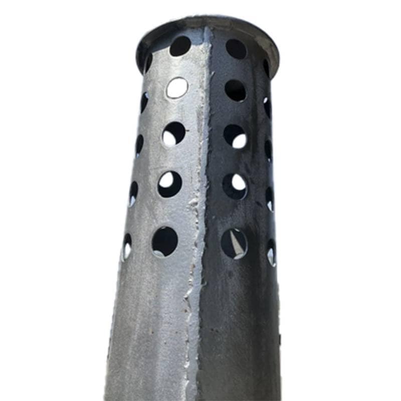 煙突のみ SFA-1用煙突 [直径12cm×122cm 笠付] 焼却炉用煙突 鈴木工業 坂A 個人宅配送不可 代引不可