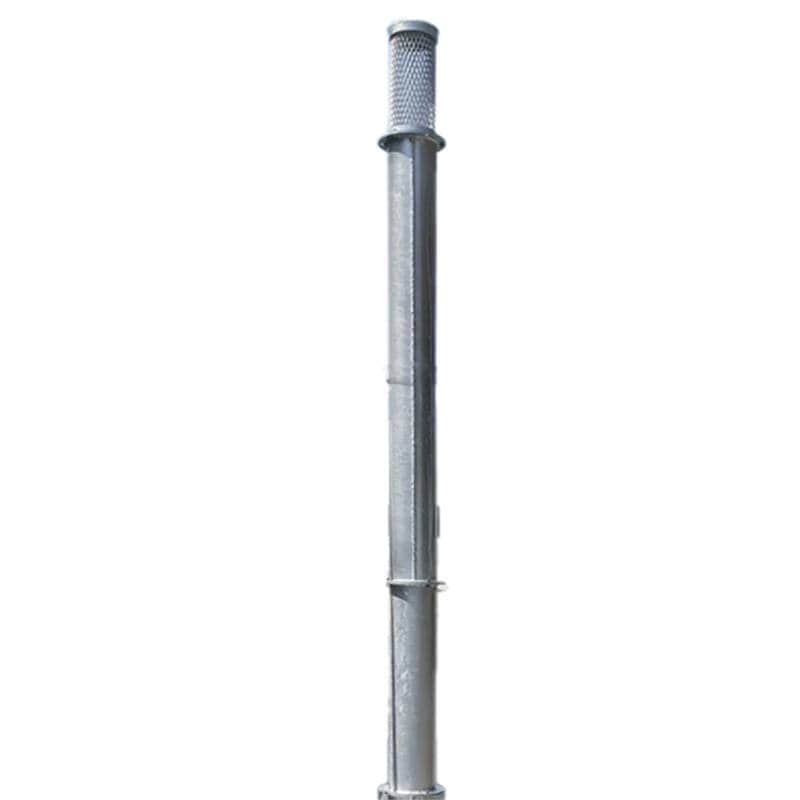 煙突セット SFA-3用/SFA-3II用煙突 [直径14cm×61cm/直径14cm×122cm/ 網笠直径14cm] 焼却炉用煙突 鈴木工業 坂A 個人宅配送不可 代引不可