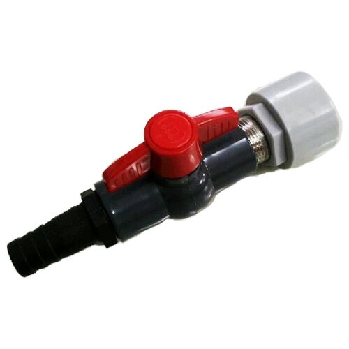 スイコー用 ボールバルブセット 25Aドレン用 タンク 取り付け 農業 農作業 家庭菜園 園芸 中GHZ