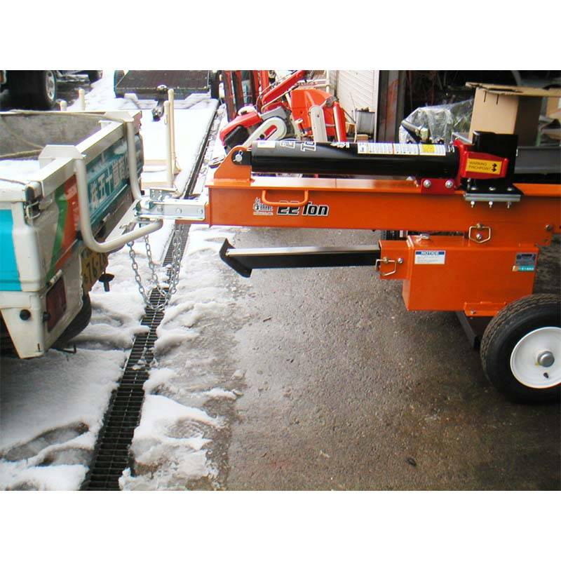 オプション品のみ 軽トラ用牽引ヒッチ 薪割機 BRAVE ログスプリッタ 薪割り機 五十嵐商店 オK 個人宅配送不可 代引不可