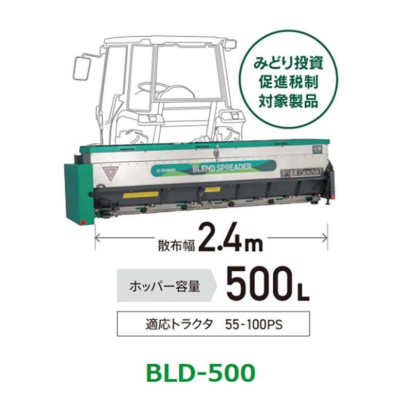 プラスワイズ本店｜肥料散布機 ブレンド散布機 ブレンドソワー 500L 