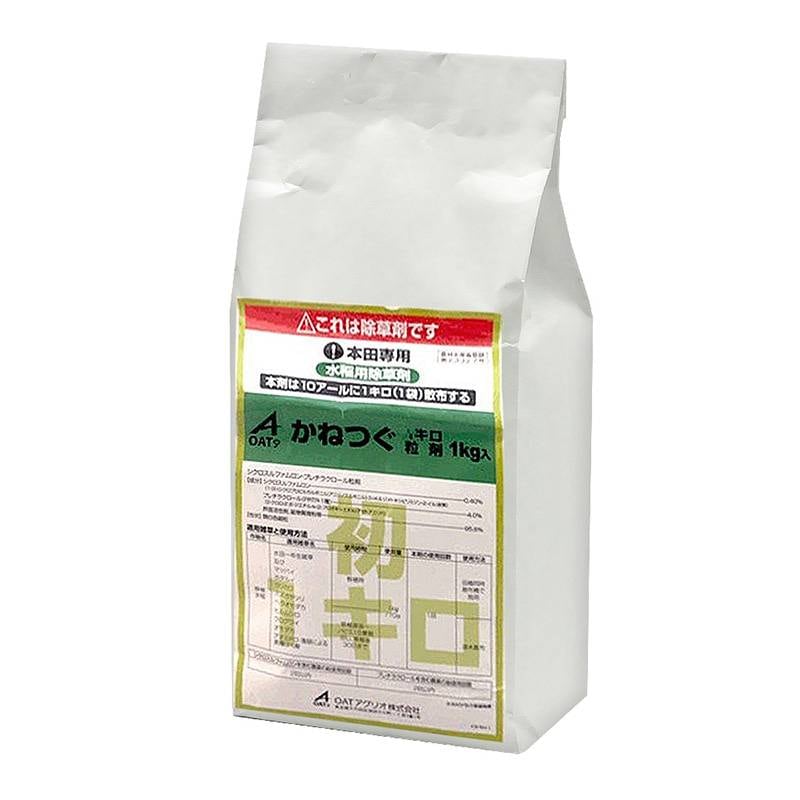 12袋 かねつぐ1キロ粒剤 1kg 水稲用初期除草剤 OATアグリオ Vデ 個人宅配送不可 代引不可