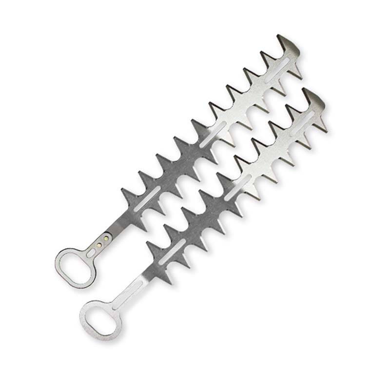 替刃 草刈バリカンプロ400用 替刃セット N-852-1 往復バリカン 草刈り 刈込み 除草 ニシガキ工業 三冨D