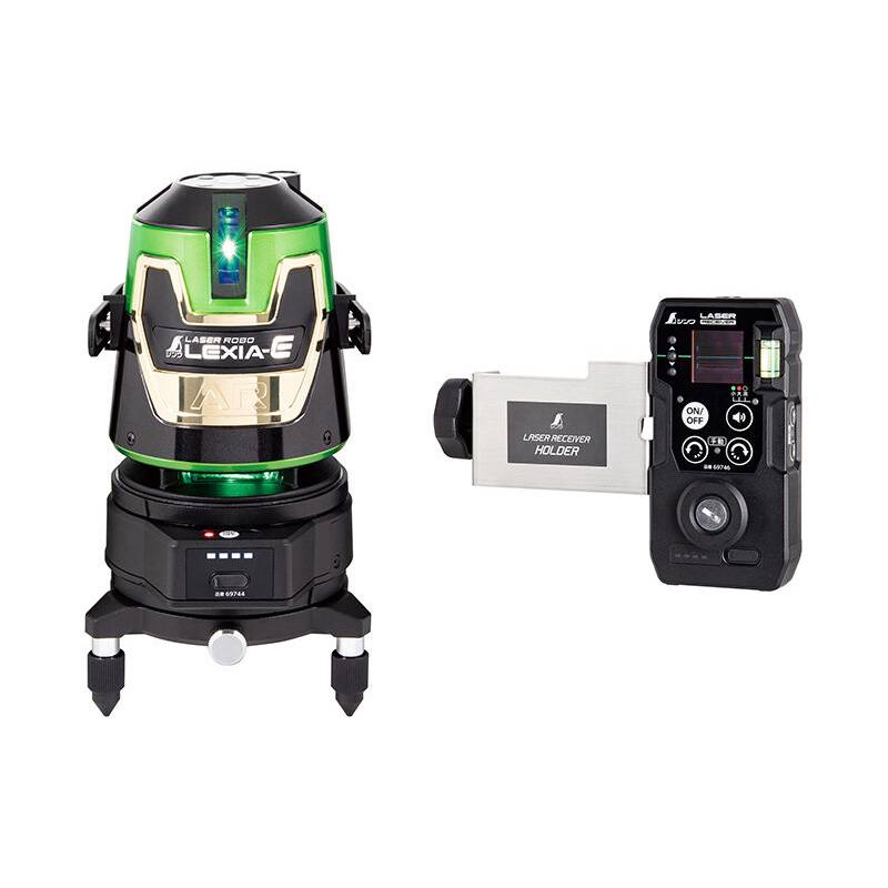 レーザーロボ 自動追尾回転台 受光器セット LEXIA-E 51AR グリーン 69743 レクシア シンワ測定 代引不可