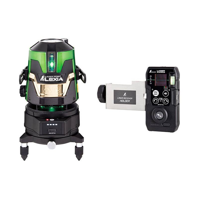 レーザーロボ LEXIA 自動追尾回転台 受光器セット LEXIA 51AR グリーン 69742 レクシア シンワ測定 代引不可