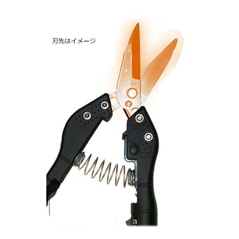 電熱式除菌バサミ 電熱ジョッキン 一式 ヒーターバサミ 摘花 採果 鋏 ハサミ はさみ 除菌 イージーエス タS 代引不可