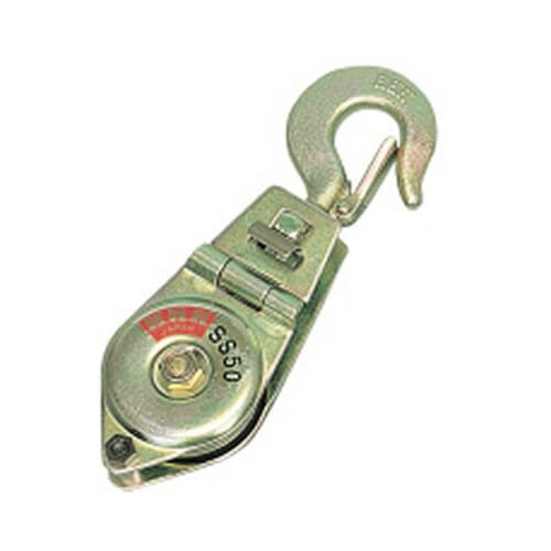 シンプル型ブロック シンプルスナッチ SS50 車径50mm スリーエッチ HHH 代引不可