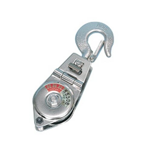 シンプル型ブロック シンプルスナッチ ベアリング入り SS50-B 車径50mm スリーエッチ HHH 代引不可