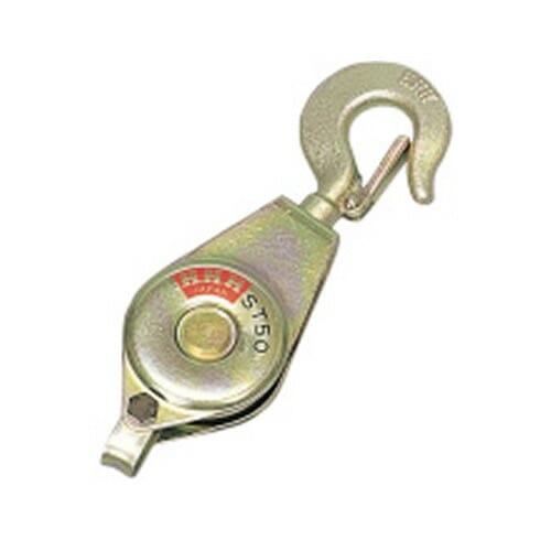 シンプル型ブロック シンプル鉄ブロック ST50 車径50mm スリーエッチ HHH 代引不可