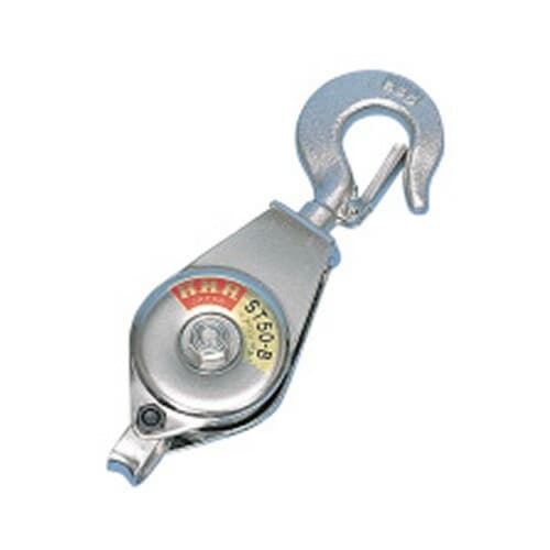 シンプル型ブロック シンプル鉄ブロック ベアリング入り ST50-B 車径50mm スリーエッチ HHH 代引不可