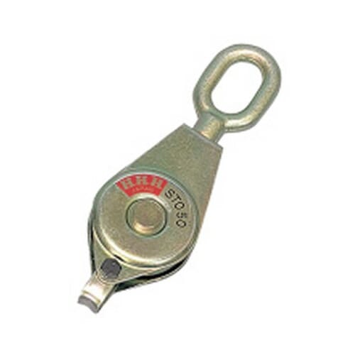 シンプル型ブロック シンプル鉄ブロック オーフ STO50 車径50mm スリーエッチ HHH 代引不可