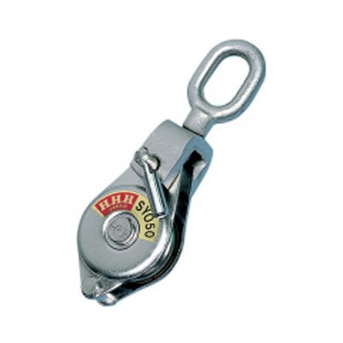 シンプル型ブロック シンプルヤーディング オーフベヤリング入り SYO50 車径50mm スリーエッチ HHH 代引不可