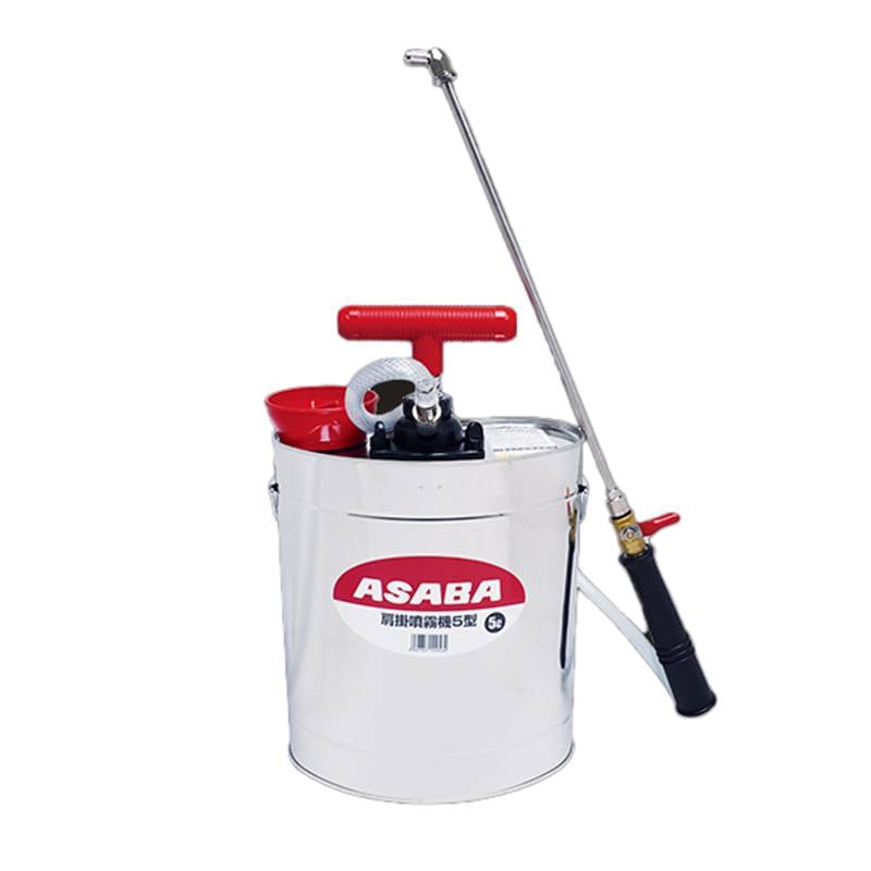 肩掛噴霧機5型 450108210 散布 ステンレス 麻場 カ園 代引不可