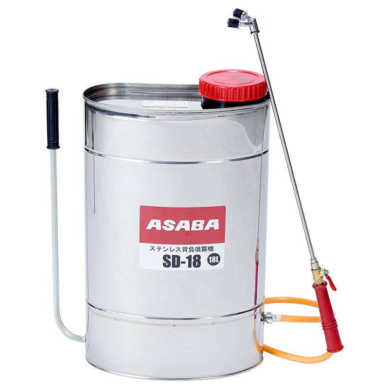 ステンダイヤフラム噴霧機18型 SD-18 450121830 散布 ステンレス 麻場 カ園 代引不可