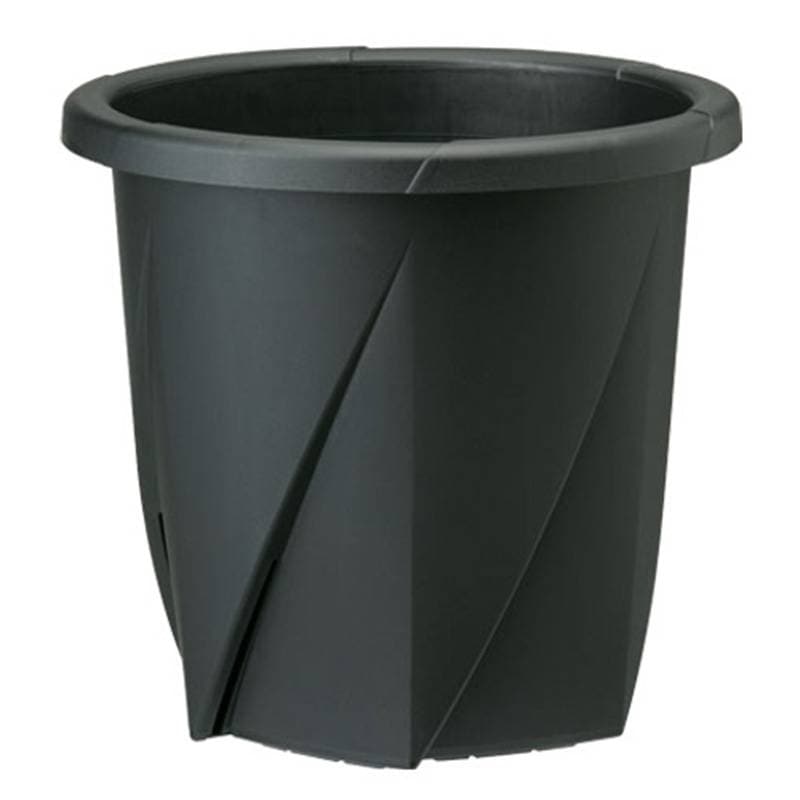 根はりポット 30号 ブラック 24個 大和プラスチック 鉢 ポット 大型 野菜 果樹 タS 個人宅配送不可 代引不可