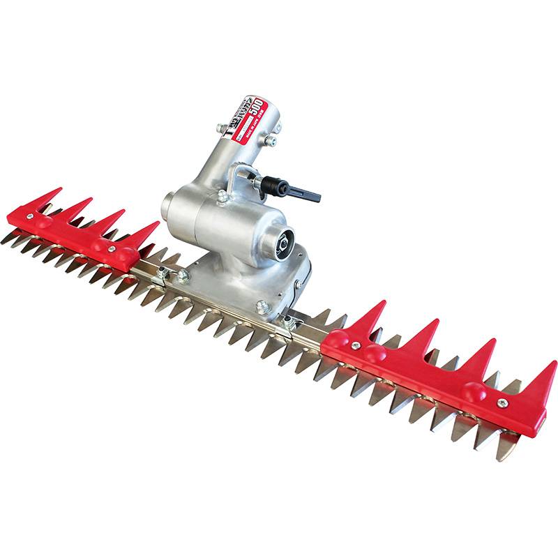 T型バリカン500 N-855 刈幅500mm 刈払機取付用 草刈り 刈込み 除草 ニシガキ工業 三冨DZ