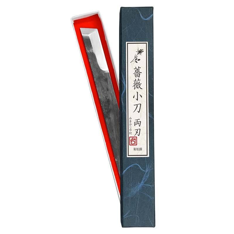 小刀 薔薇小刀 両刃 TS101 みきかじや村 園芸ナイフ 接木 挿し木 園芸 三冨D
