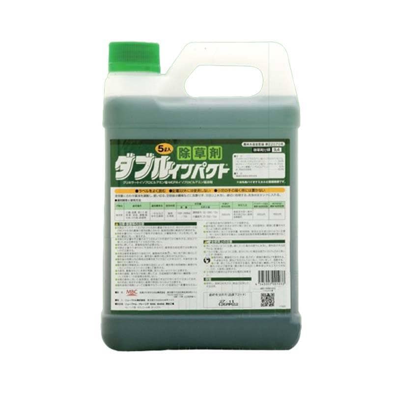 除草剤 ダブルインパクト 5L 2本 丸和バイオケミカル 緑地管理 Vデ 個人宅配送不可 代引不可