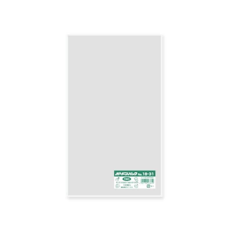 ポリ袋 HEIKO ボードンパック 穴あり #25 No.18-31 1000枚 厚み0.025mm 180×310mm 野菜出荷透明袋 ボードン袋 シモジマ Sモ 個人宅配送不可 代引不可