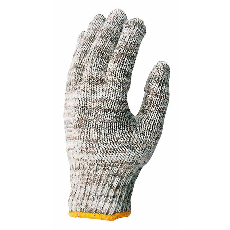 軍手 MIX軍手 12双組 FT-3200 モク 綿 手袋 作業用 カヴァーワーク D