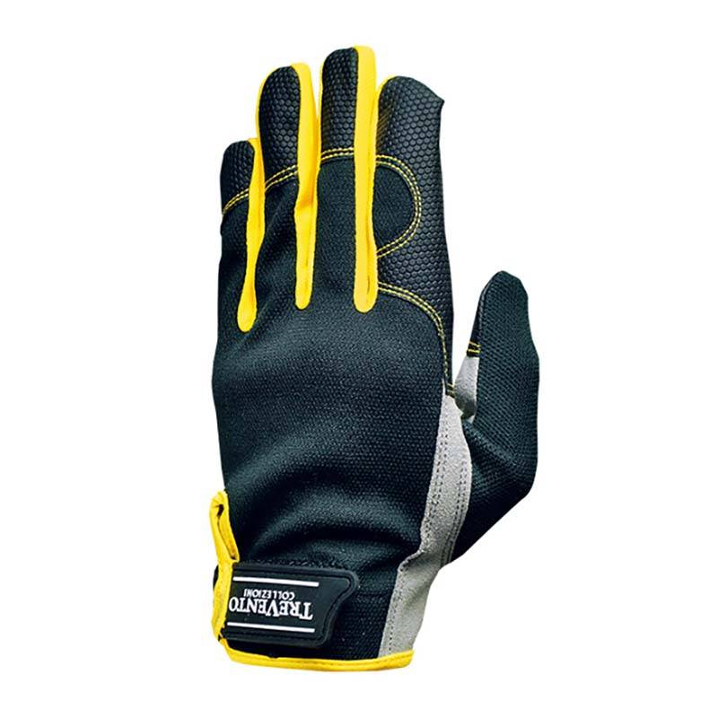 グローブ マイクロレザー手袋 アテ付 TVC-201 手袋 縫製手袋 人工皮革 作業用 カヴァーワーク D