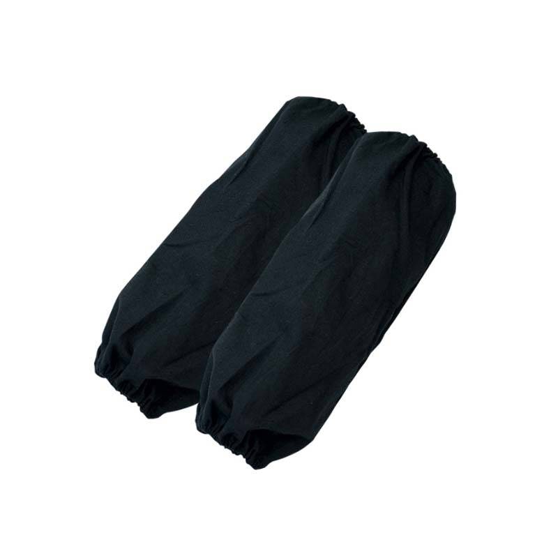 アームカバー 両ゴム腕カバー FT-5102 黒 綿 腕 カバー 吸汗性 作業用 ガーデニング カヴァーワーク D