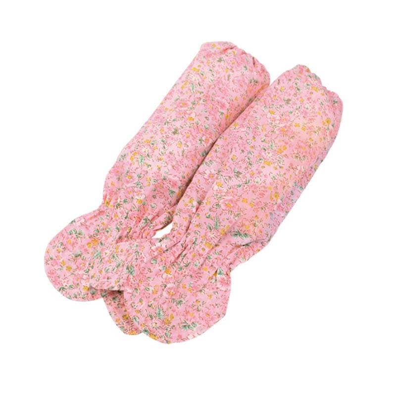 アームカバー TC花柄腕カバー 手甲付 FT-5107 花柄 腕 カバー 作業用 ガーデニング カヴァーワーク D