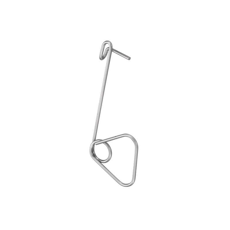 針金誘引フック音符くん 適合ワイヤー径φ2.5～3.5mm C-1633-1 3000個 タキゲン 誘引 針金 栽培 育苗 農業 園芸 作物 畑 ガーデニング サT 代引不可