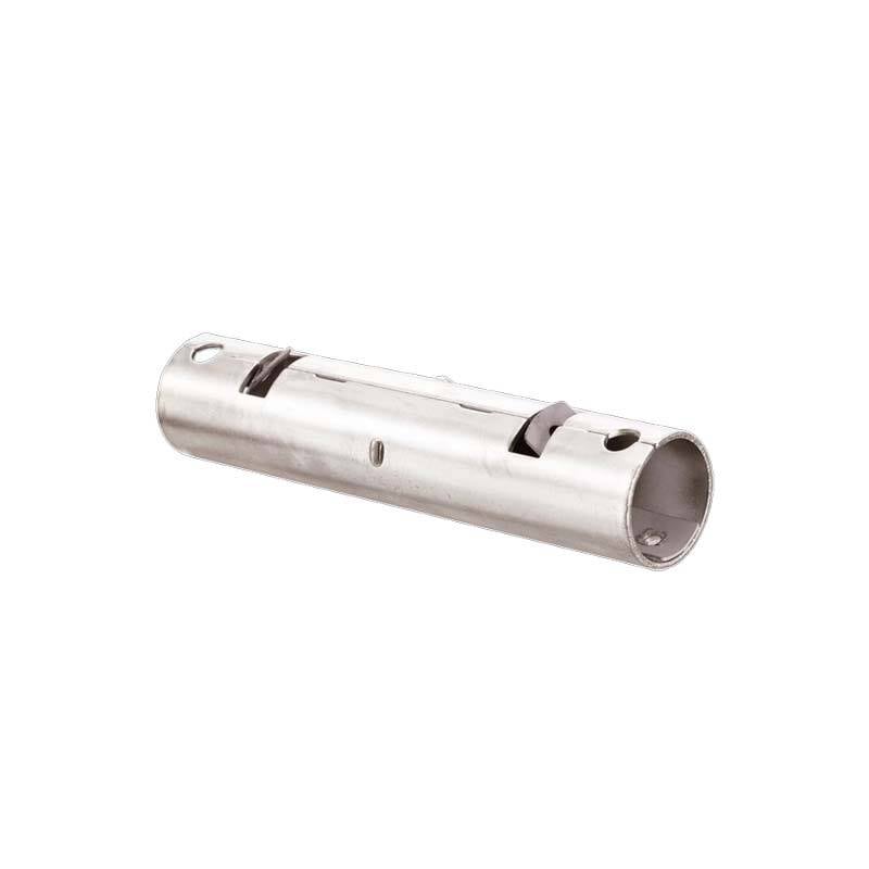 単管パイプレールシステム レール直線ジョイント φ31.8用 C-670-SJ-31.8-t1.6 タキゲン ハウス資材 単管パイプレール パーツ 部品 農業 栽培 サT 代引不可