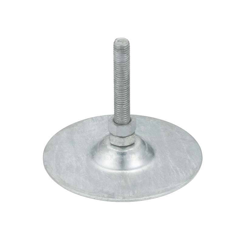 レベルアジャスター 100mm 穴なし KC-275-D-4N タキゲン アジャスター 農業 園芸  植物工場 温室 サT 代引不可