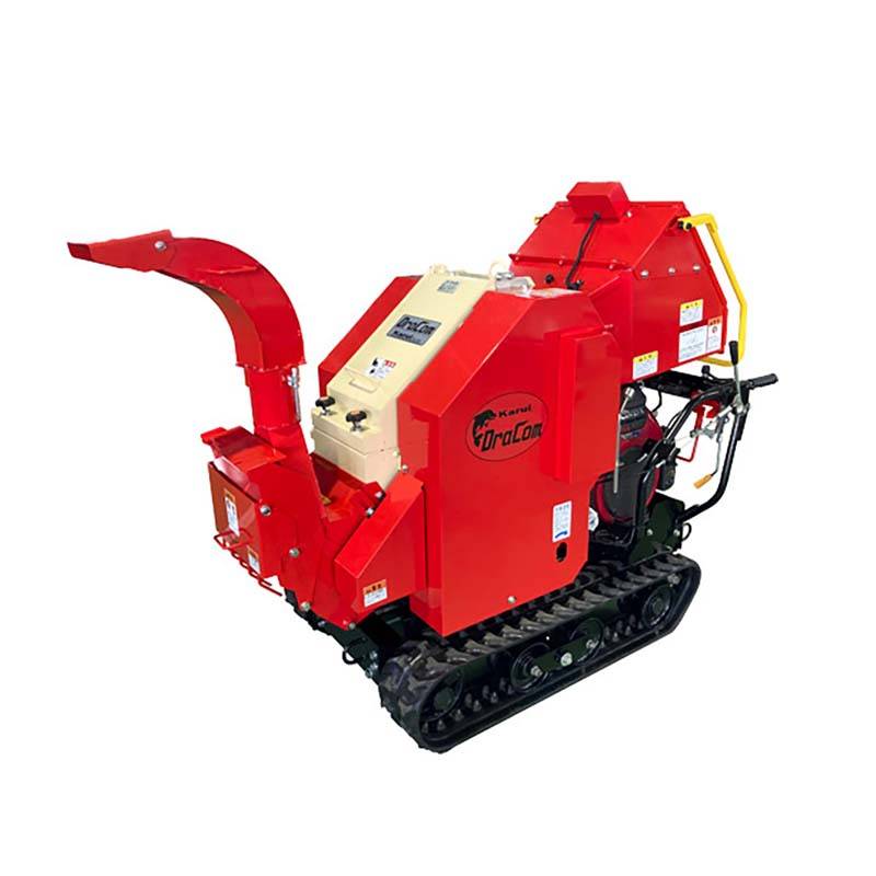 樹木粉砕機 DraComドラコン KDC-2500B 粉砕機 ブロア付き ナイフ式 自走式 セル付 樹木 粉砕 カルイ オK 個人宅配送不可 代引不可