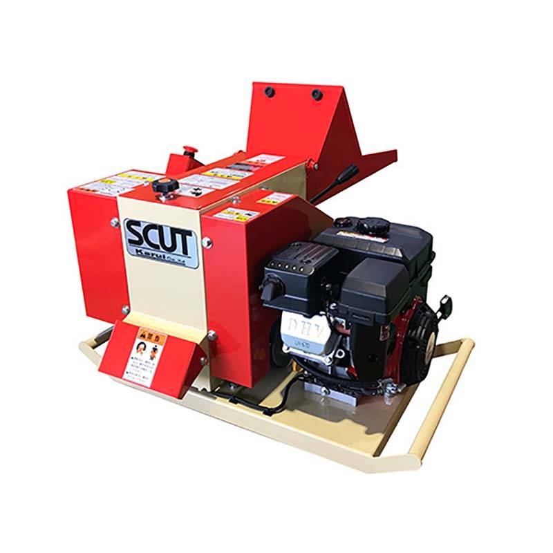 樹木粉砕機 SCUT スカット HNT-62L-1 搭載式 スクリーン無 粉砕機 ナイフ&ハンマー式 樹木 粉砕 カルイ オK 個人宅配送不可 代引不可