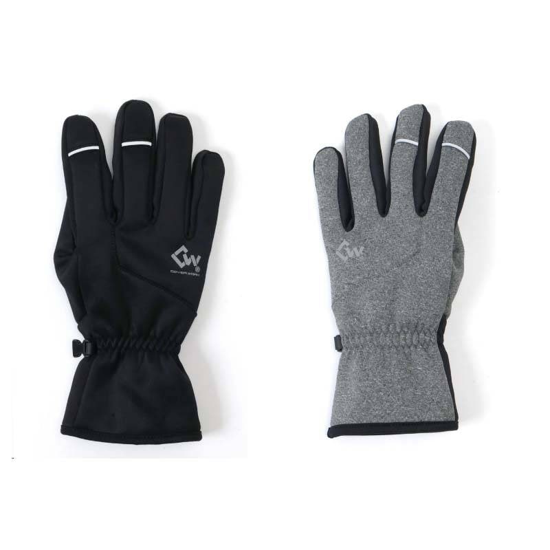 手袋 フリースソフト防水防寒グローブ シリコンすべり止め付 FT-355407 防寒 防水 保温 冬 アウトドア 除雪 作業 カヴァーワーク D